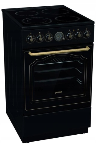 Kuchnia elektryczna Gorenje GECS5B70CLB 70l 50cm RETRO