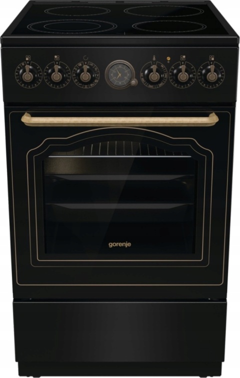 Kuchnia elektryczna Gorenje GECS5B70CLB 70l 50cm RETRO