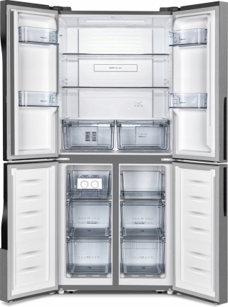 Lodówka GORENJE NRM8182MX Side by Side No frost 182cm x 80cm Srebrna