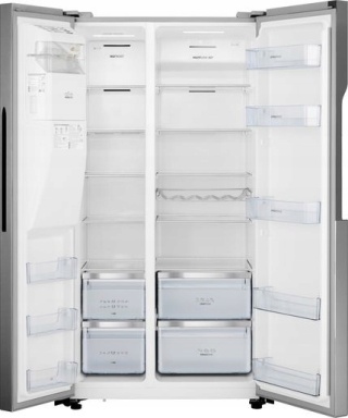 Lodówka Gorenje NRS9182VX1 Side by Side NoFrost Kostkarka SBS 90CM Pojemna