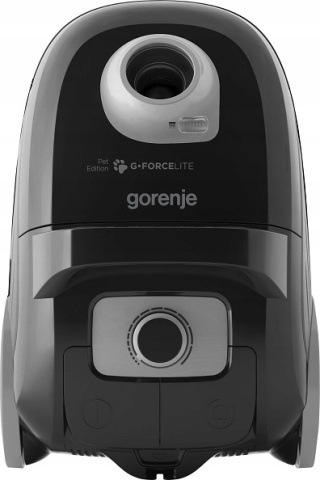 Odkurzacz workowy Gorenje VCEA28GLBK czarny HEPA 700 W