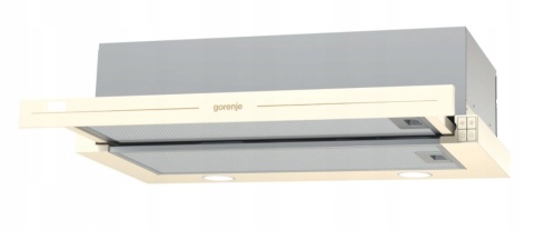 Okap teleskopowy Gorenje BHP62CLI 135W LED 60cm RETRO