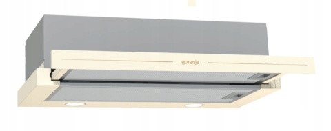 Okap teleskopowy Gorenje BHP62CLI 135W LED 60cm RETRO