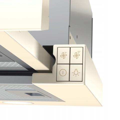 Okap teleskopowy Gorenje BHP62CLI 135W LED 60cm RETRO