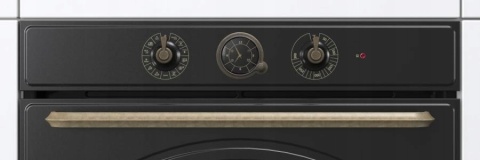 Piekarnik RETRO Gorenje BOS67372CLB 77l AirFry Prowadnice teleskopowe