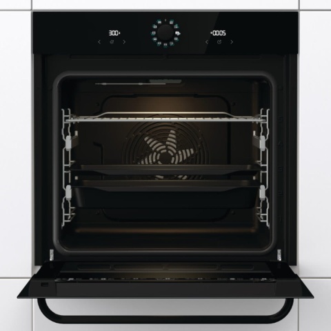 Piekarnik elektryczny Gorenje BOS6737SYB 77l 60cm do zabudowy CZARNA SZYBA