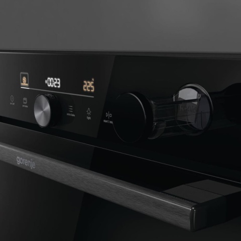 Piekarnik elektryczny Gorenje BSA6747DGWI 77l 60cm ciemna Szyba Parowy WIFI