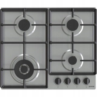 Płyta gazowa Gorenje GW641EBX Żeliwny ruszt 60 cm