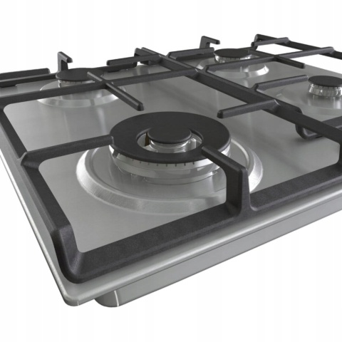 Płyta gazowa Gorenje GW641EBX Żeliwny ruszt 60 cm