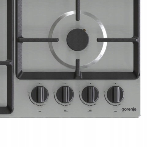 Płyta gazowa Gorenje GW641EBX Żeliwny ruszt 60 cm