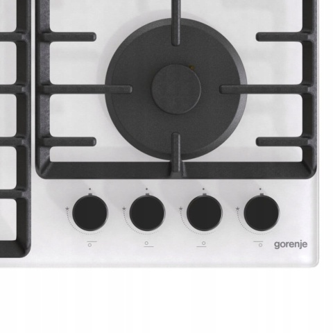 Płyta gazowa pod zabudowę Gorenje GT642SYW 60cm Białe Szkło