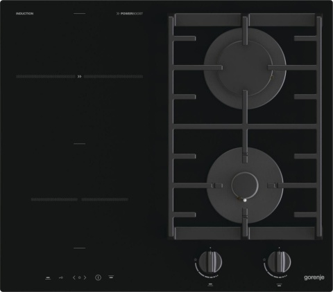 Płyta gazowo-indukcyjna Gorenje GCI691BSC 60cm PowerBoost Żeliwo