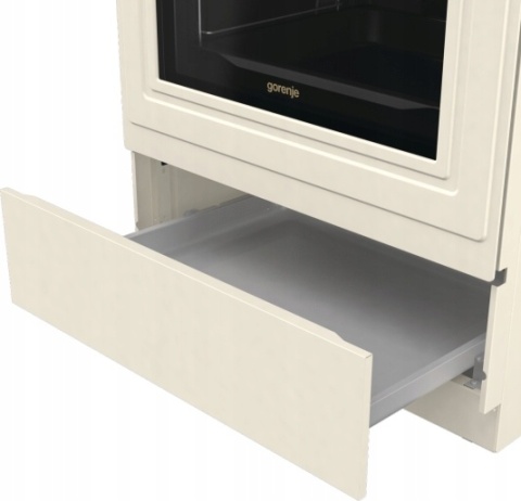 Kuchnia gazowo-elektryczna Gorenje GKS6C71CLI 60cm RETRO Kość Słoniowa