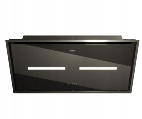 OKAP SUFITOWY 100 cm MAAN Prime 2 CZARNY turbina zewnętrzna 850 LED czarny
