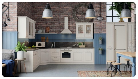 Zestaw RETRO AGD GORENJE BOS67372CLI + GI6421CLBSC + DK63MCLI Kremowy