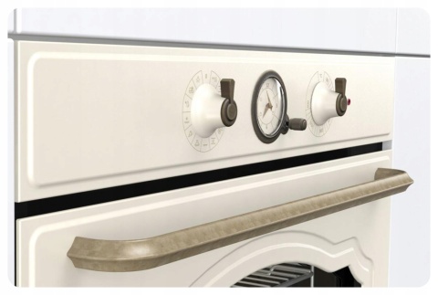 Zestaw RETRO GORENJE BOS67372CLI + BM235CLI piekarnik + mikrofala kremowy