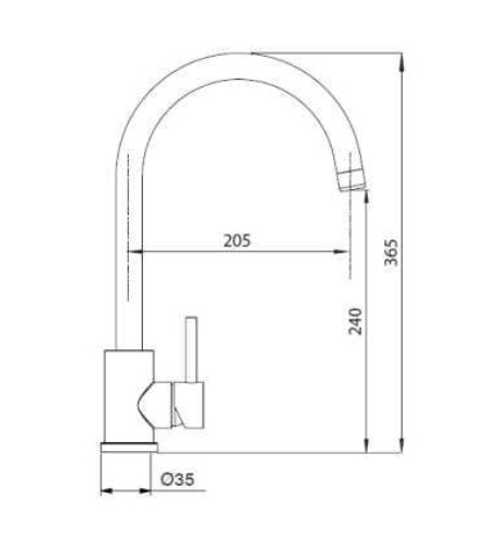 Bateria kuchenna SCHOCK PRIMA FA BLACK 533027S