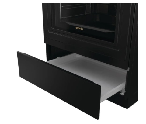 Kuchnia elektryczna Gorenje GECS6B70CLB Czarny 4 palniki 71L 60cm