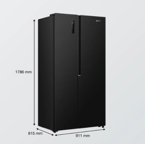 LODÓWKA GORENJE NRS917E41BX SIDE BY SIDE 544 L Inwerter, No Frost Plus