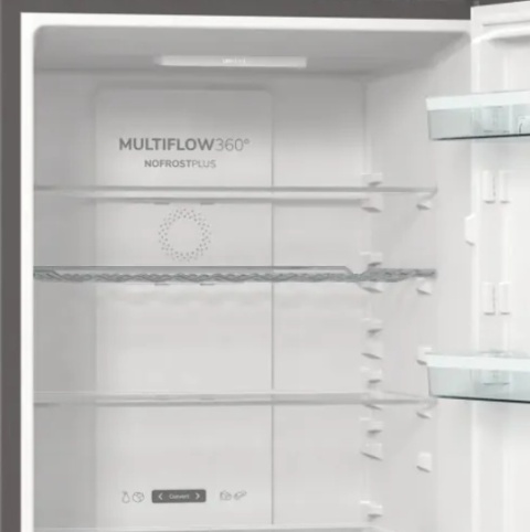 Lodówka Gorenje NRK619CA2XL4 NoFrost Plus 300L Klasa C 35dB Inox 185cm