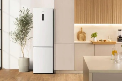 Lodówka dwudrzwiowa Gorenje NRK620EAW4 200,4 cm NO FROST Biała