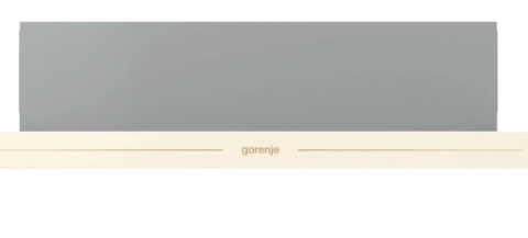 Teleskopowy okap kuchenny, 60 cm BHP62CLI Gorenje Retro kremowy