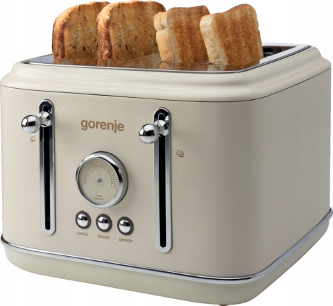 Toster Gorenje T2300CLIN beżowy/brązowy 1150 W