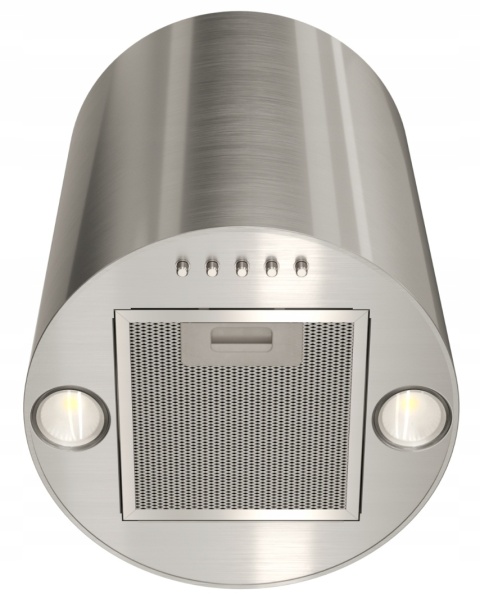Okap kuchenny Tuba Maan ELBA MINI WPB431 Satyna Wydajny Cichy LED INOX