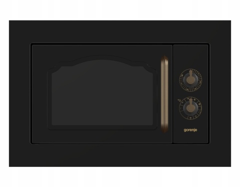 Czarny Mat Zestaw GORENJE BOS67372CLB + BM235CLB + GW6D42CLB