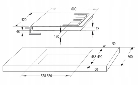 Czarny Mat Zestaw GORENJE BOS67372CLB + BM235CLB + GW6D42CLB