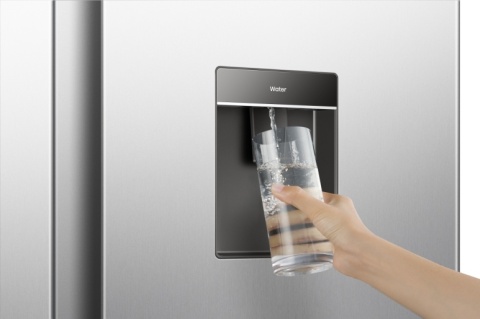 Lodówka Gorenje NRS917E41XWD Side By Side Inverter NoFrost Głębokość 615mm