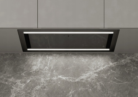 Okap podszafkowy Ciarko Design Duo Black 55 cm 710 m3/h 39-68 dB LED