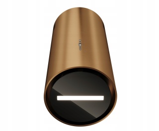 Okap ścienny Maan Malwa W 731 Miedź Połysk LED