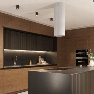 Okap wyspowy MAAN Elba PB 35 biały TUBA