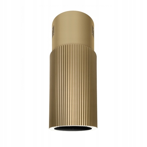 Okap wyspowy tuba złoty CIARKO Design Monogram W sterowany gestem + pilot