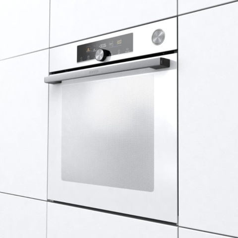 Piekarnik elektryczny Gorenje BPSA6747A08WG Pyroliza Para Biały 300st 77l