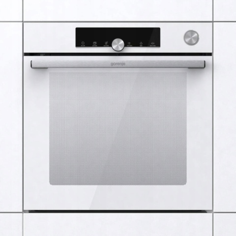 Piekarnik elektryczny Gorenje BPSA6747A08WG Pyroliza Para Biały 300st 77l