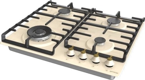 Płyta gazowa Gorenje GW642CLI RETRO 60CM WOK Kość Słoniowa IVORY Żeliwo