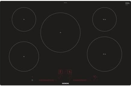 Płyta indukcyjna Siemens EH801LVC1E 7,4 kW 5 PÓL Czarny