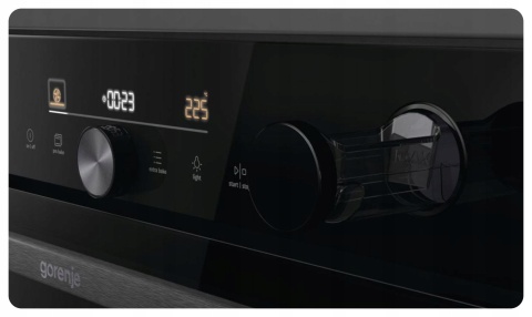 Zestaw AGD GORENJE BSA6747DGWI + BM251SG2BG mikrofala + piekarnik Czarny