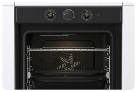 Zestaw GORENJE BOS67372CLB + BM235CLB + GI6421CLBSC RETRO AGD Czarne AGD