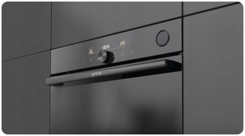 Zestaw GORENJE BPSA6747DGWI + BM251SG2BG Czarny PYROLIZA Para Termosonda