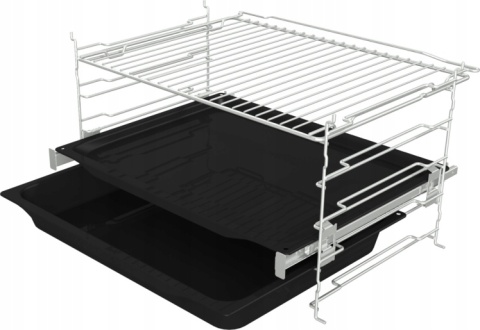 Zestaw RETRO GORENJE Piekarnik BOS67372CLI + Mikrofala + Płyta indukcyjna