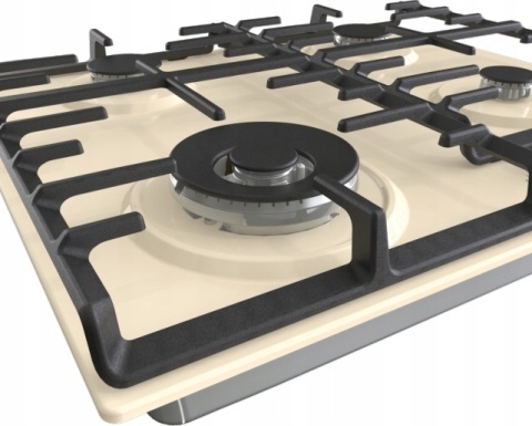 Zestaw RETRO Gorenje Okap DK63MCLI + Płyta gazowa GW642CLI