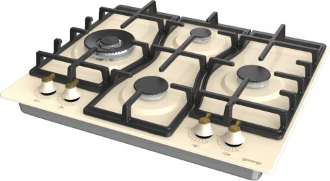 Zestaw RETRO Gorenje Okap DK63MCLI + Płyta gazowa GW6D42CLI