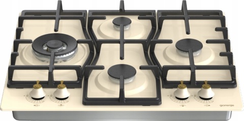 Zestaw RETRO Gorenje Okap DK63MCLI + Płyta gazowa GW6D42CLI