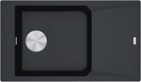 Zlewozmywak jednokomorowy Franke FX FXG 611-86 granit czarny