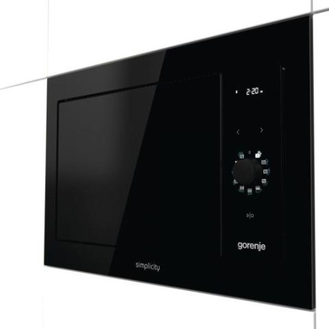 Kuchenka mikrofalowa Gorenje BM235G1SYB 900W 23l Grill 60cm Czarna