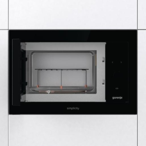 Kuchenka mikrofalowa Gorenje BM235G1SYB 900W 23l Grill 60cm Czarna