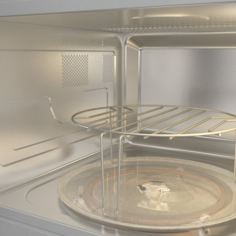 Kuchenka mikrofalowa Gorenje BMI251SG3BG 25l 900W czarna szkło 60cm